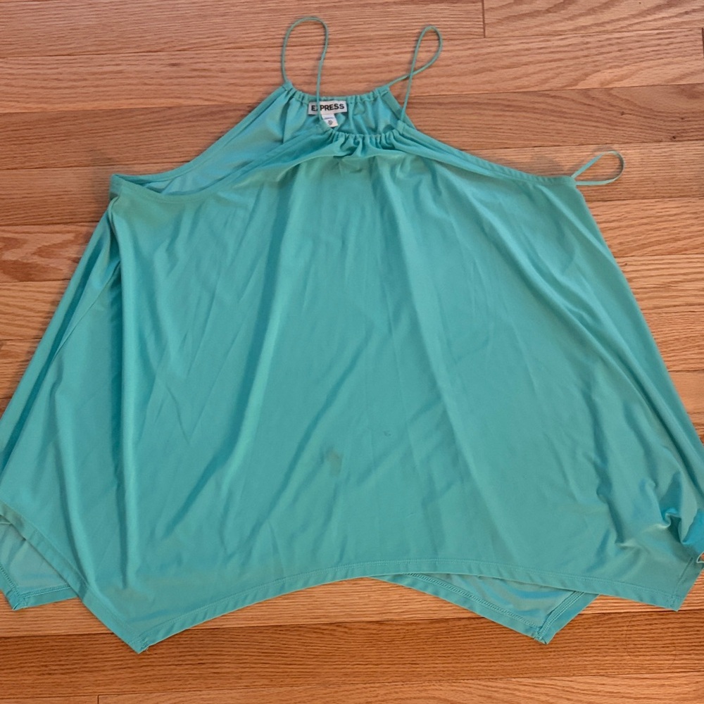 Express Teal Halter Swing Tank
